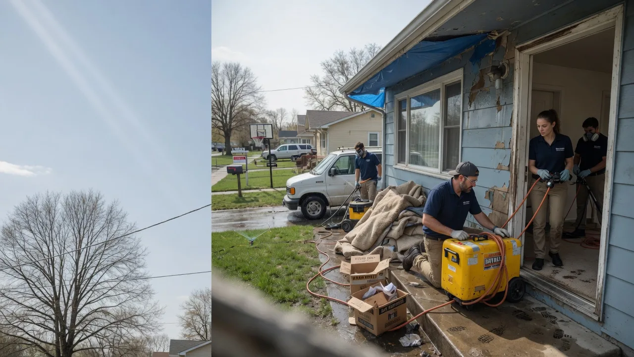 Basement Flood Cleanup in Newhope, AR near me